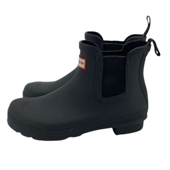 Hunter | Women's Chelsea Boots | Black | Matte - Picture 4 of 6